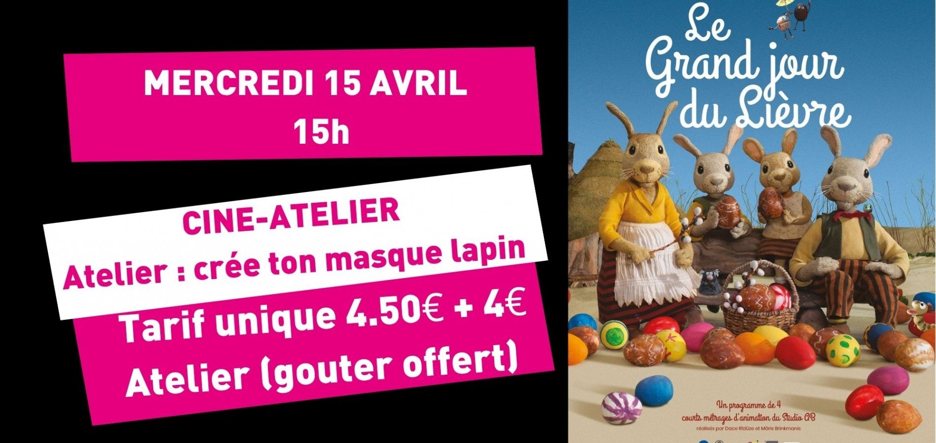 actualité CINE ATELIER LIEVRE