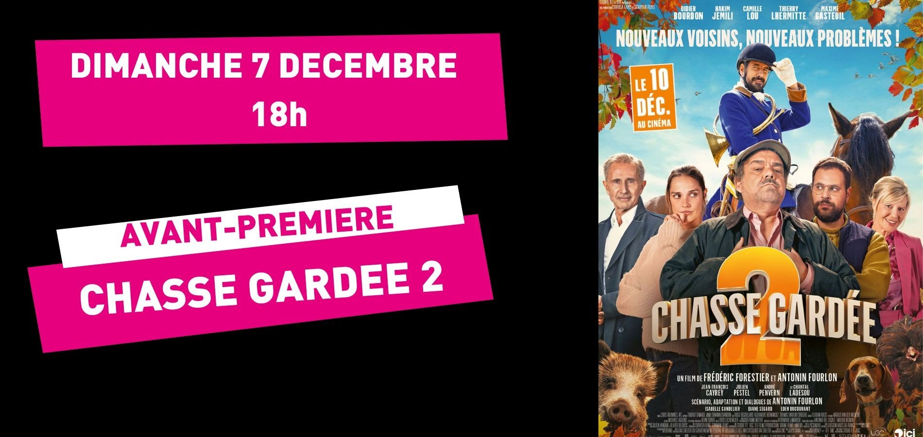 actualité CHASSE GARDEE